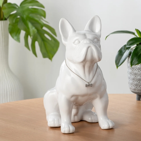 ceramic french bulldog
