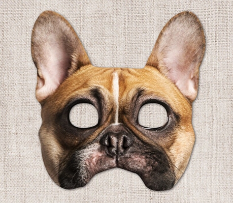 french bulldog mask