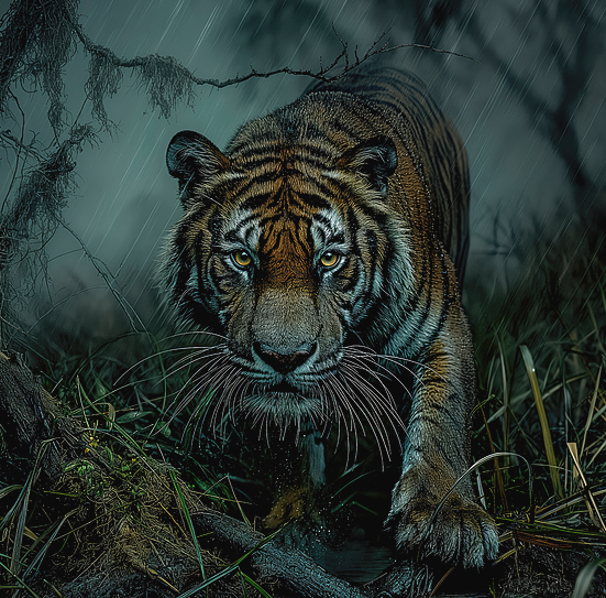 bengal tiger sticker