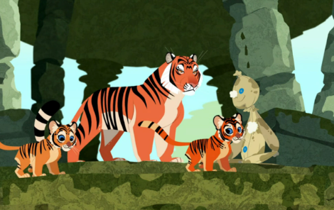 wild kratts bengal tiger
