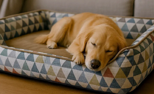 How to Help a Rescued Stray Dog Sleep Better